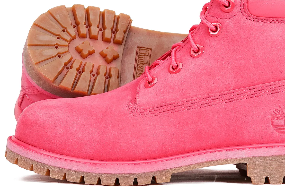 6" PREMIUM WATERPROOF BOOT (JUNIOR) - PINK