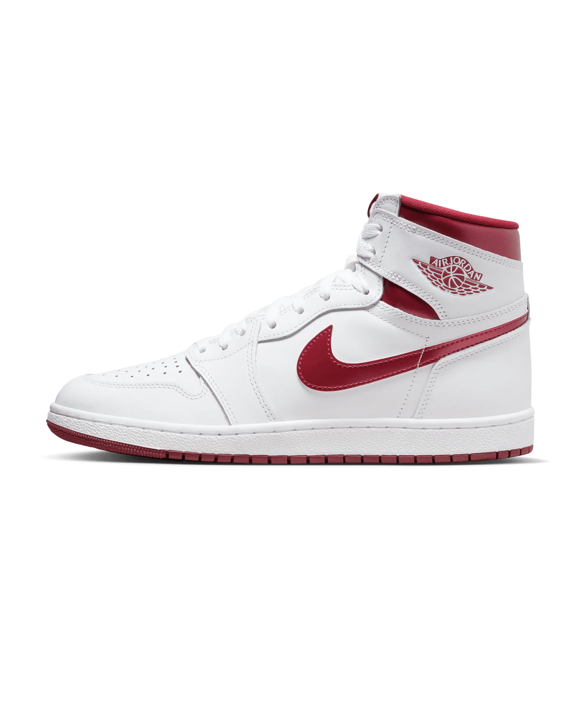 Air Jordan 1 Hi 85 - White / Team Red / White