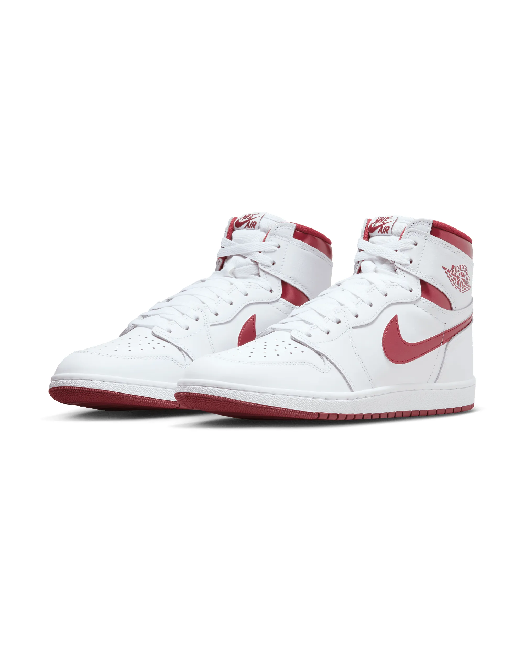 Air Jordan 1 Hi 85 - White / Team Red / White