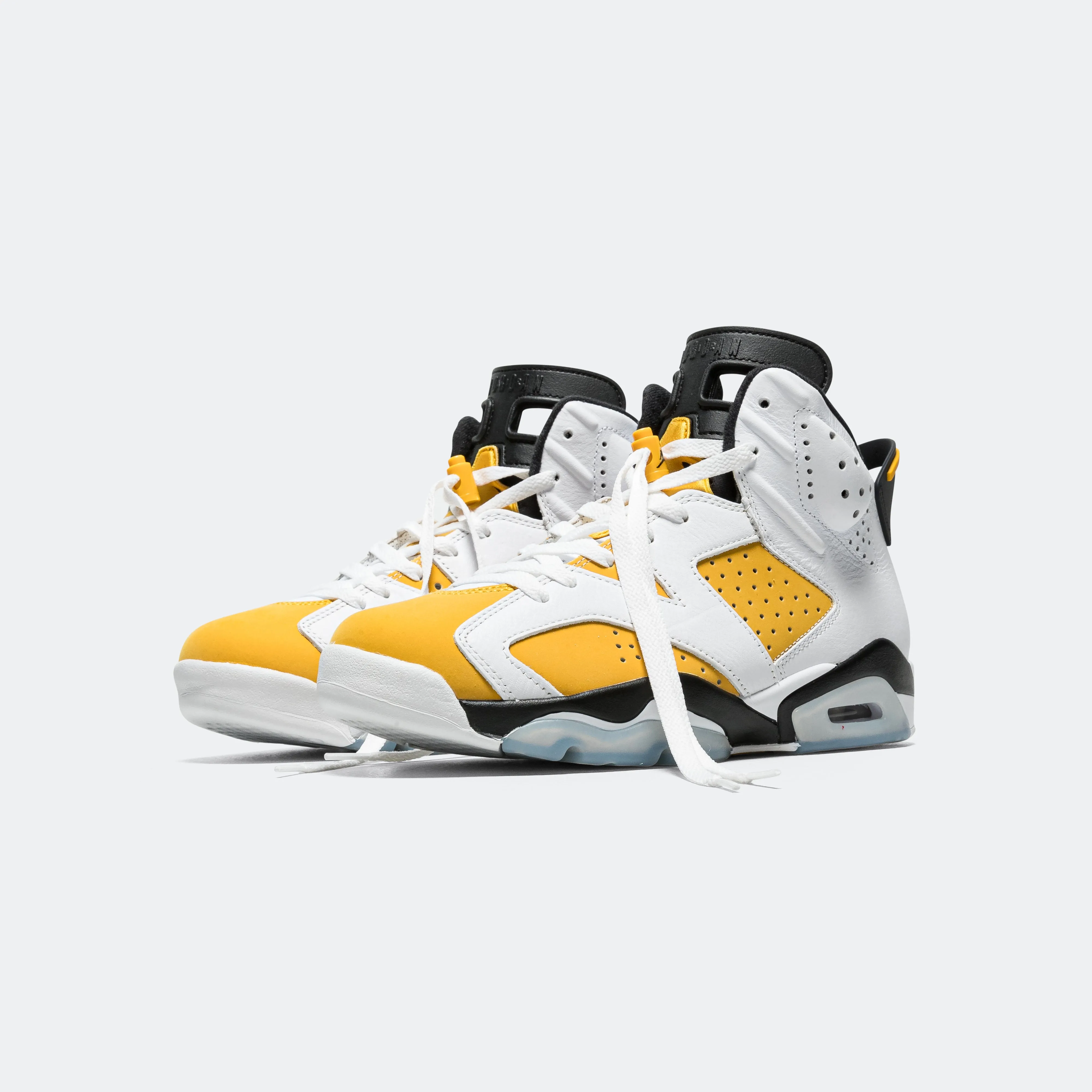 Air Jordan 6 Retro - White/Yellow Ochre-Black