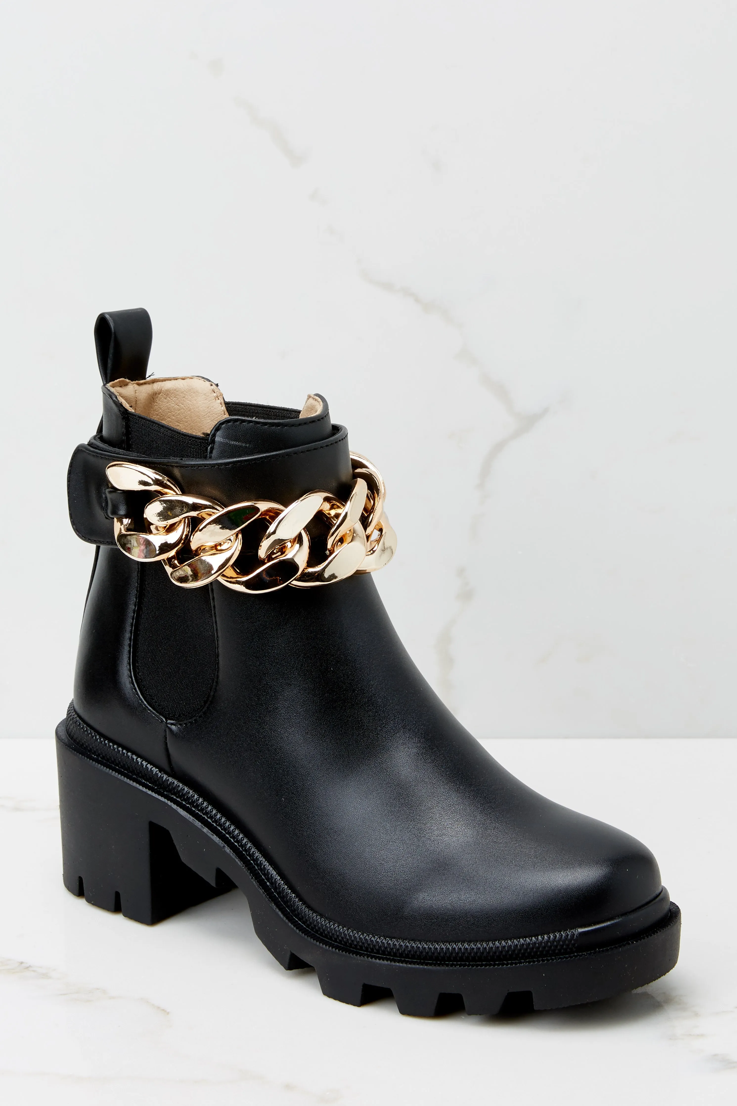 Amulet-C Black Ankle Booties