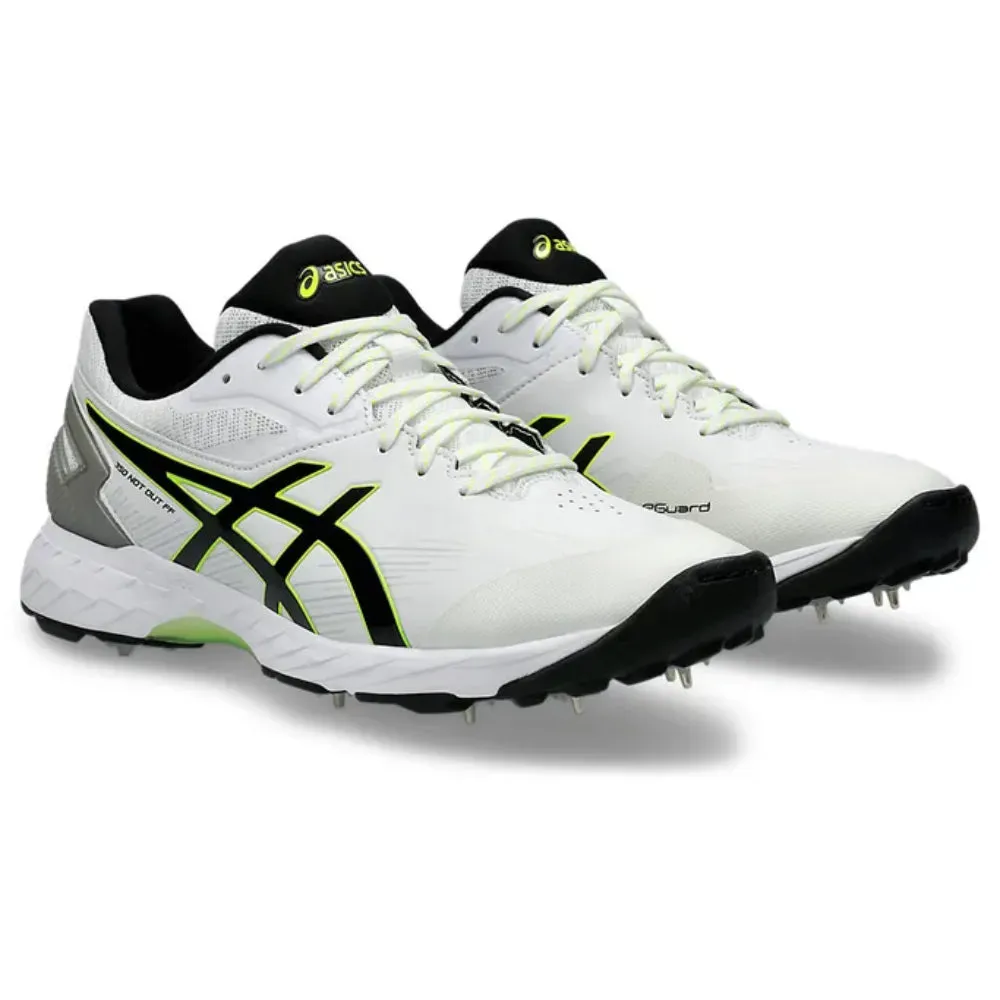 ASICS Men's 350 Not Out FF Cricket Shoe (White/Black)