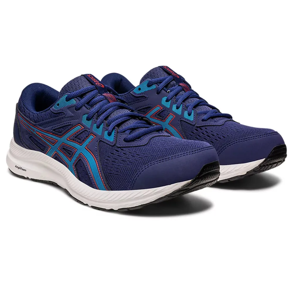 ASICS Men's Gel-Contend 8 Running Shoe (Blue/Island)