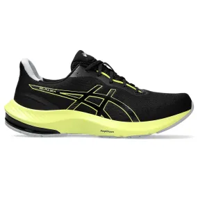 ASICS Mens Gel-Pulse 14 Running Shoe - Black with Glow Yellow Accents