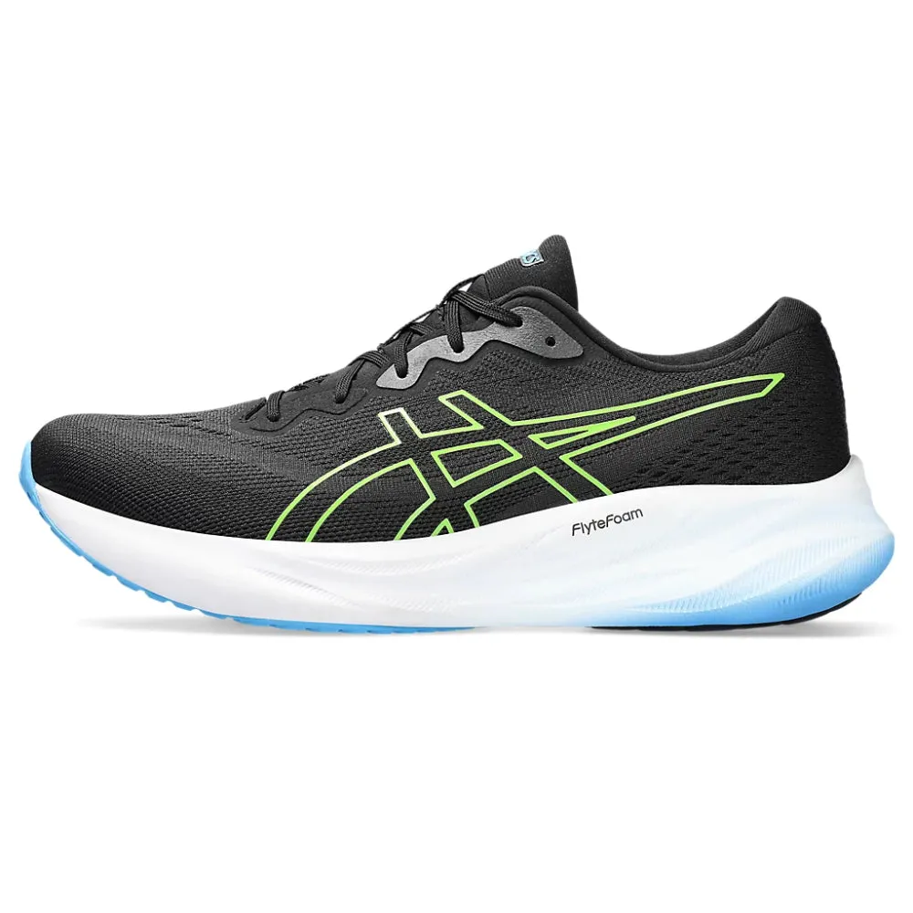 ASICS Men's Gel Pulse 15 Running Shoe (Black/Electric Lime)