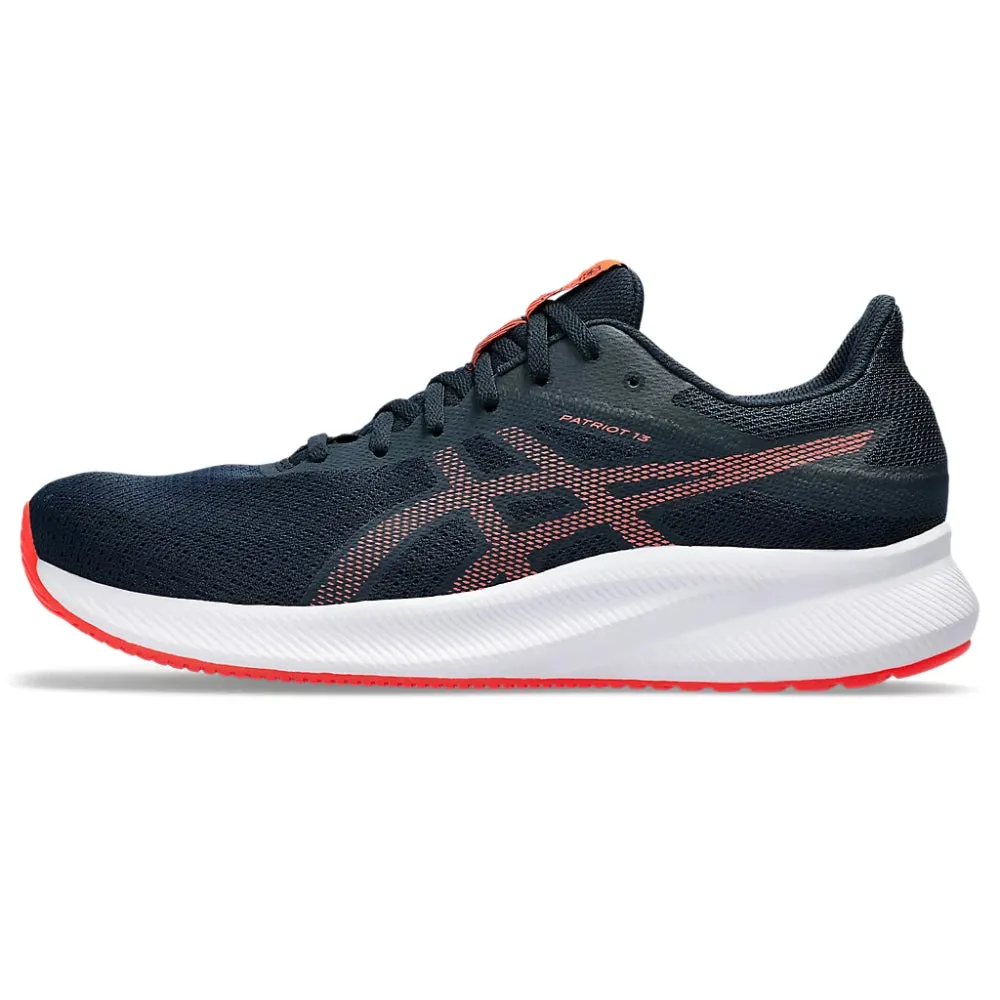 ASICS Men's Patriot 13 Running Shoe (French Blue/Sunrise Red)