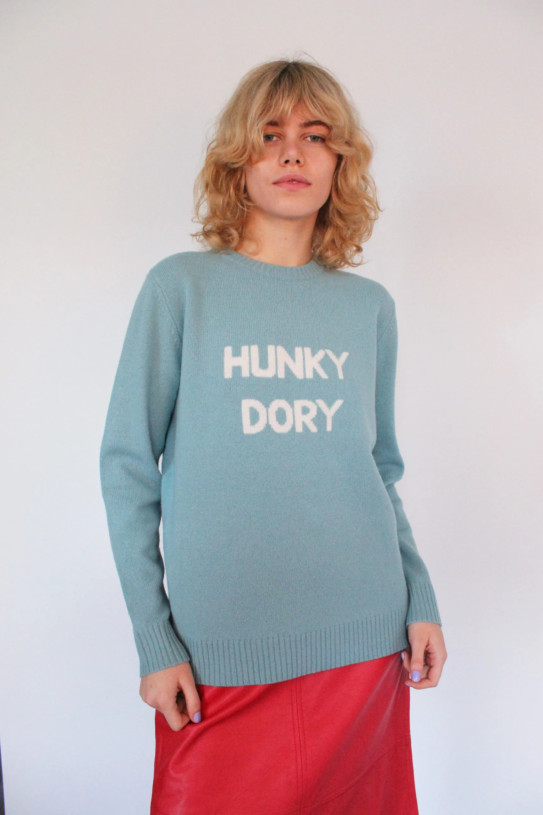 BF Hunky Dory Jumper in Nursery Blue