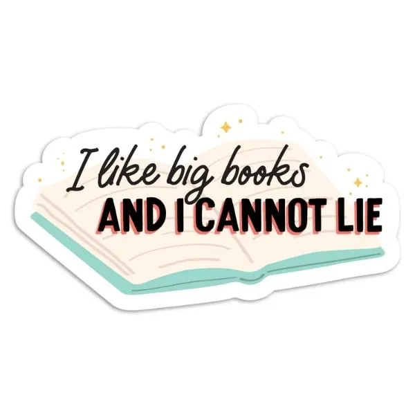 Big Books Vinyl Sticker