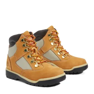 Big Kids Timberland Field Boot Tall Cam - WHEAT