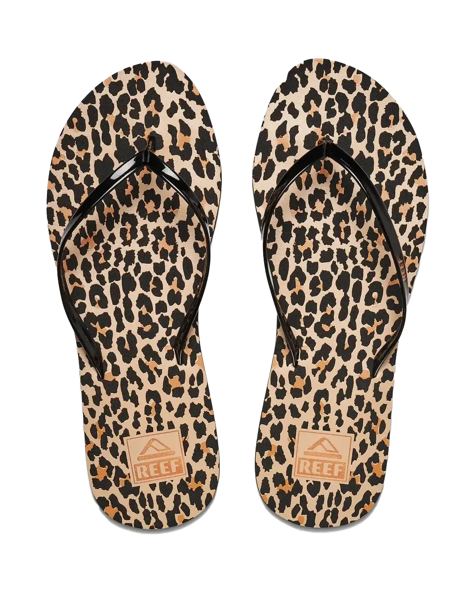 Bliss-Full Flip Flops in Classic Leopard