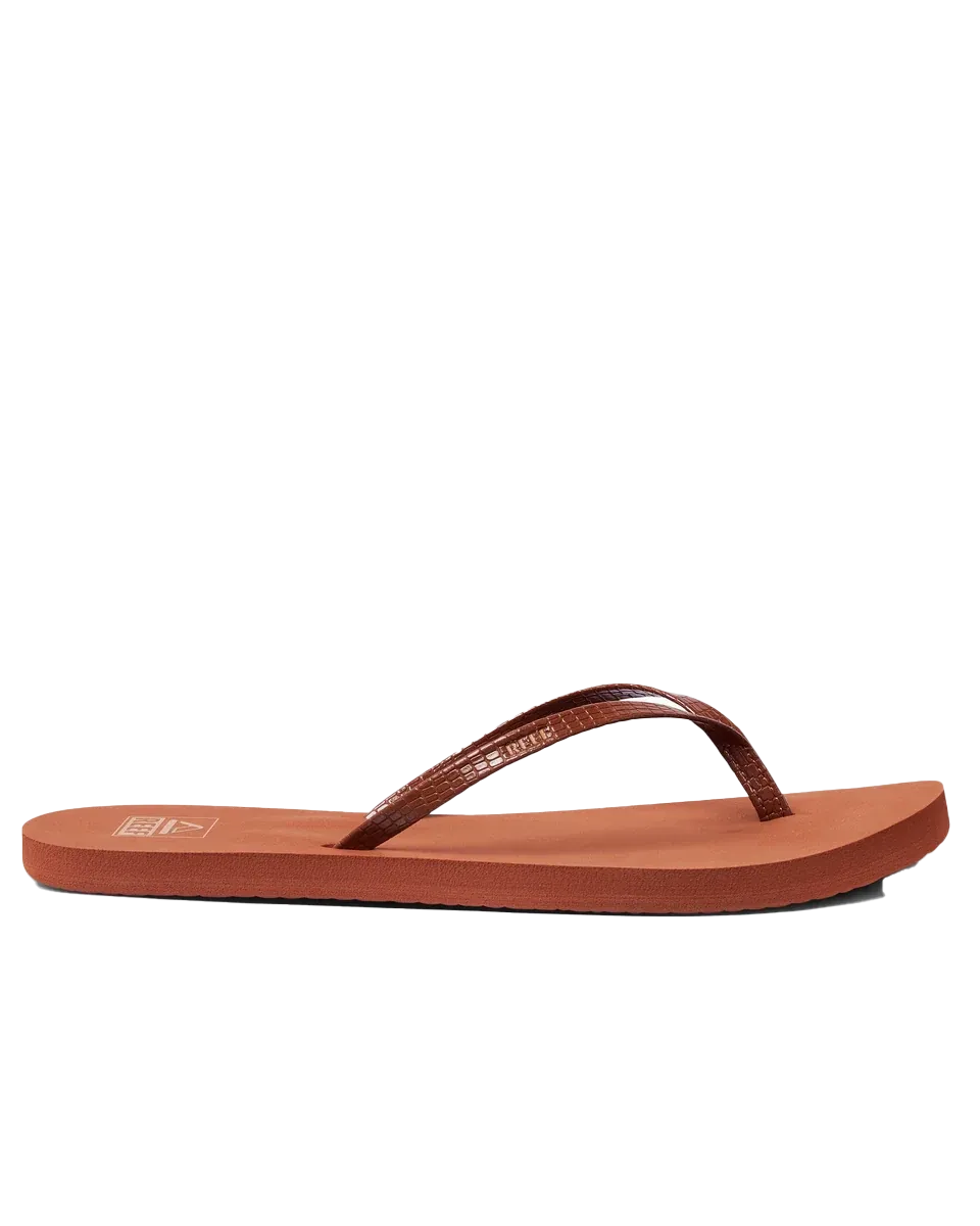 Bliss Nights Flip Flops in Brunette