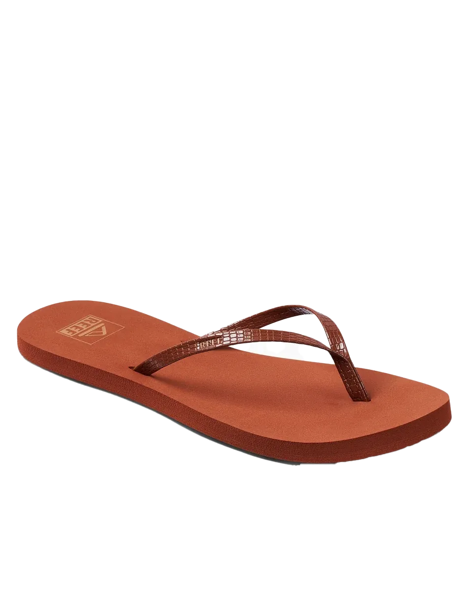 Bliss Nights Flip Flops in Brunette