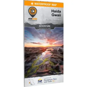 BRMB Haida Gwaii Waterproof Map