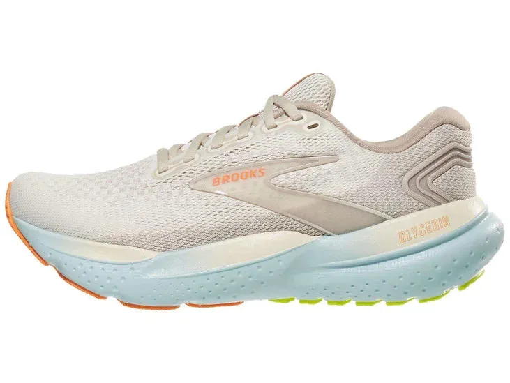 Brooks | Glycerin 21 | Women's | Coconut/Aqua/Autumn Sunset