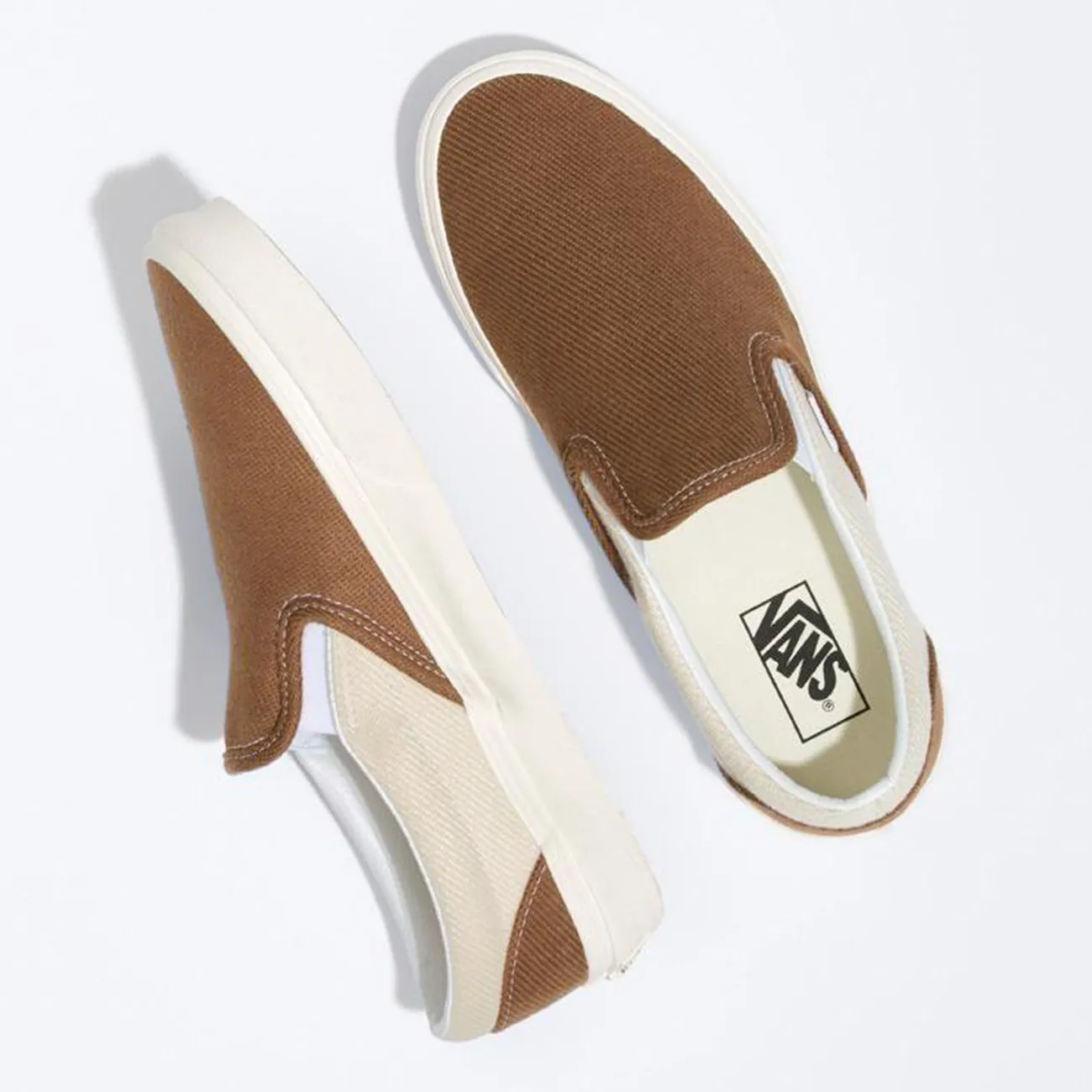 CLASSIC SLIP ON DESERT TWILL BROWN BEIGE