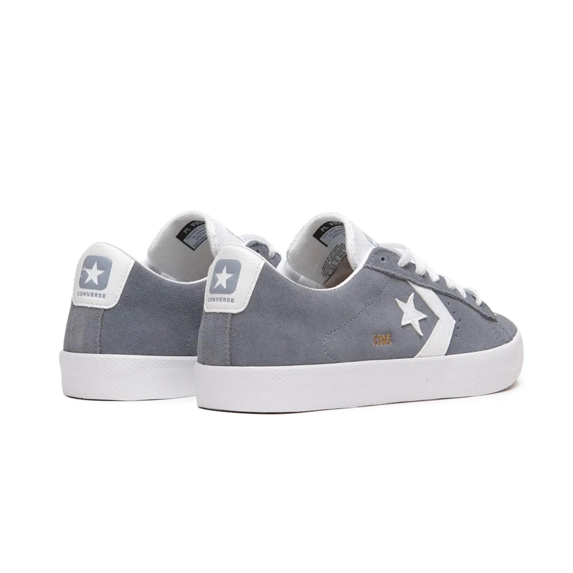 Converse CONS Pro Leather Vulcanized Pro Classic Suede OX Lunar Grey/White