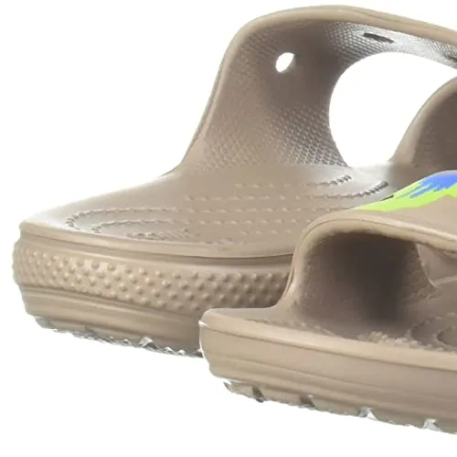 Crocs Unisex Adult Mushroom/Multi Sandal-6 Kids UK (208060-2ZJ)