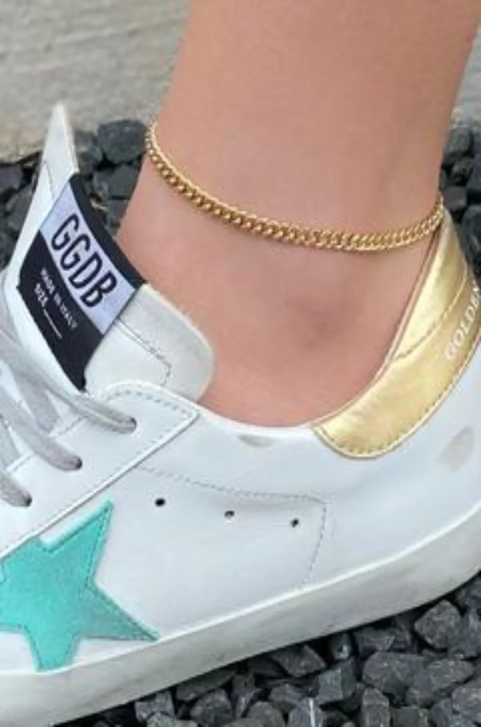 CURB ANKLET GOLD