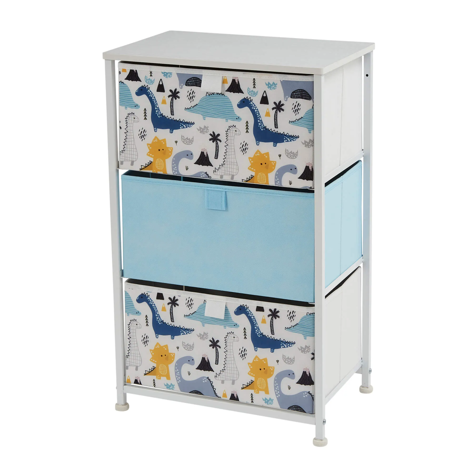 Dinosaur 3 Drawer Kids Storage Chest