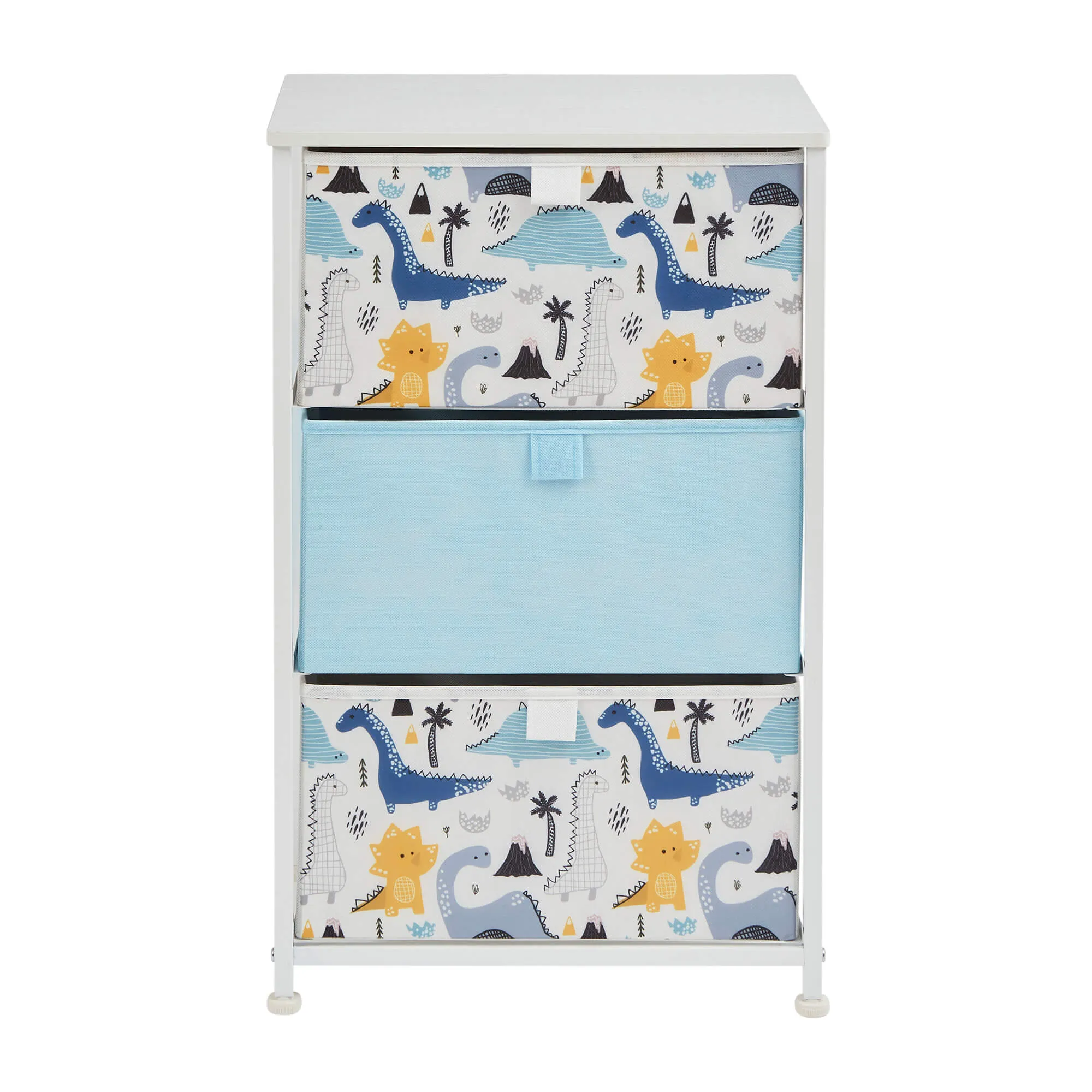 Dinosaur 3 Drawer Kids Storage Chest