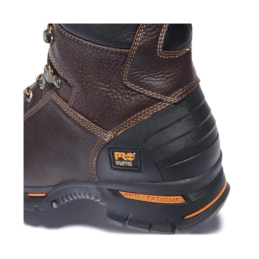 Endurance 8 Inch Steel-Toe Work Boot Brown