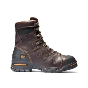 Endurance 8 Inch Steel-Toe Work Boot Brown