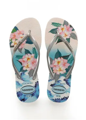 Havaianas Women's Slim Tropical Sunset Print Sandals