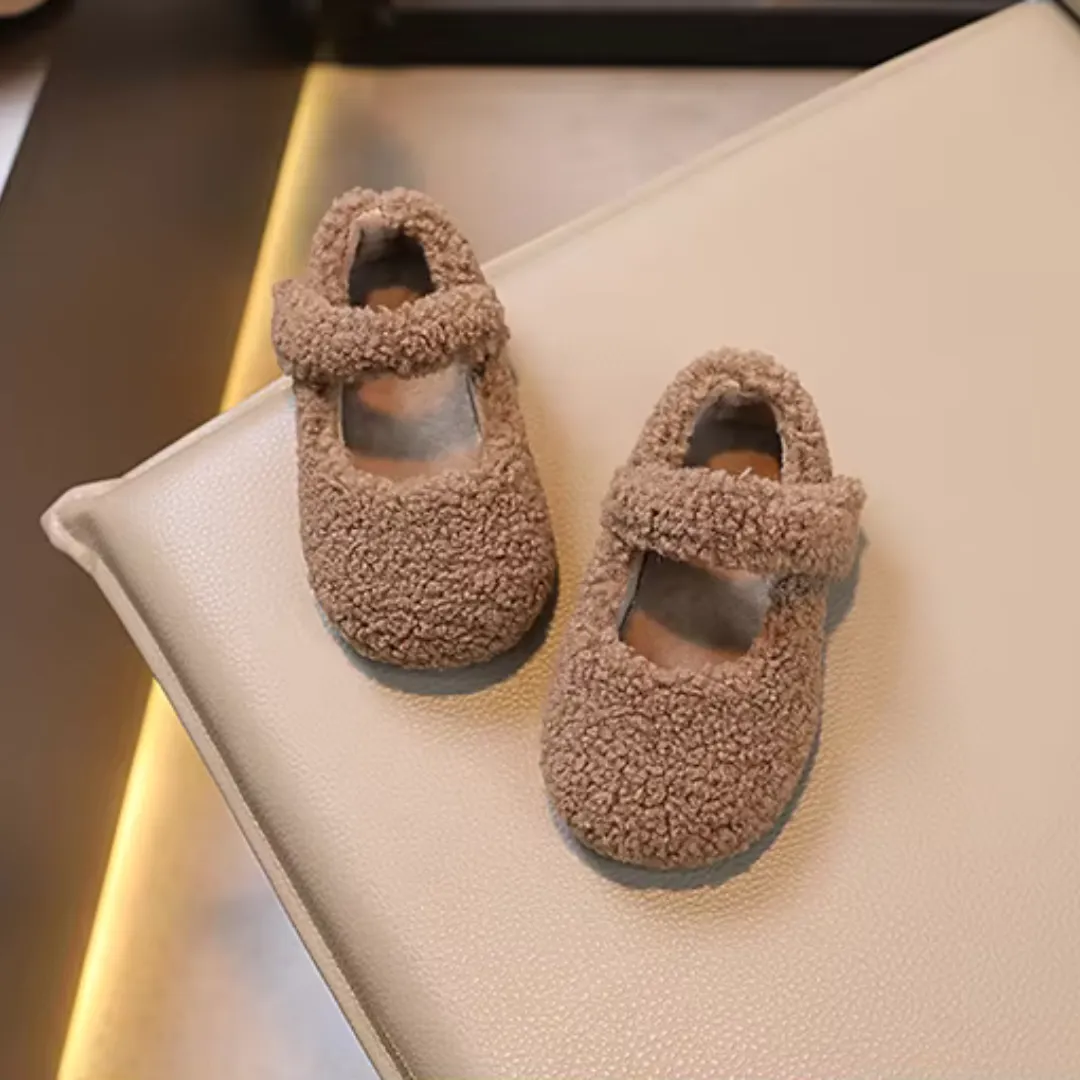 Kids Teddy Slippers