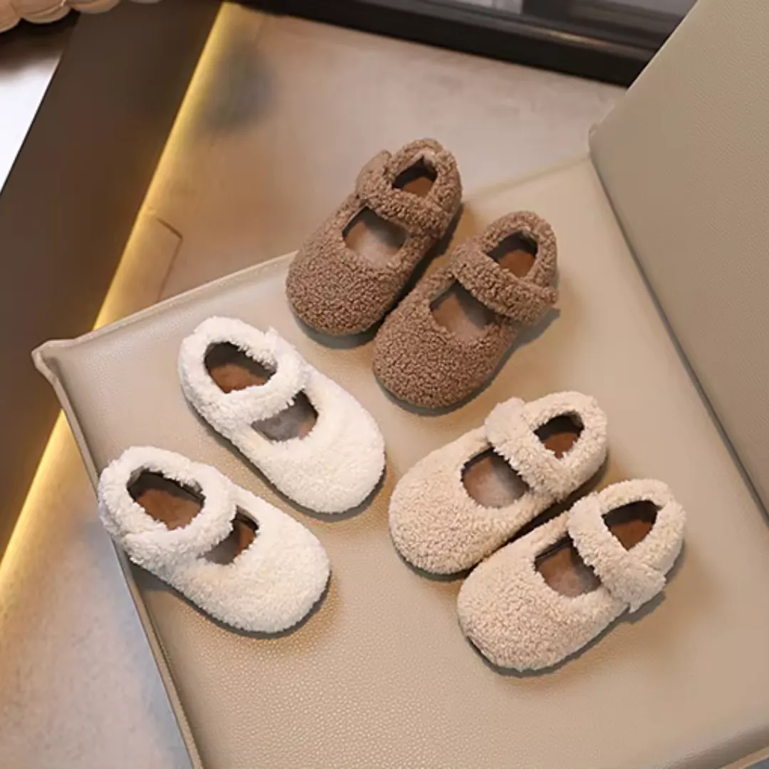 Kids Teddy Slippers