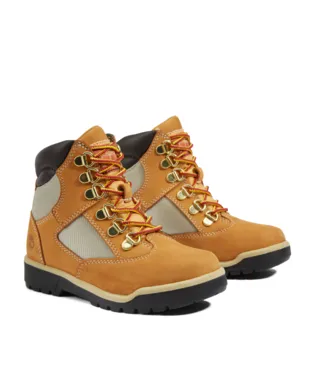 Little Kids Timberland Field Boot Tall Cam Boot- WHEAT