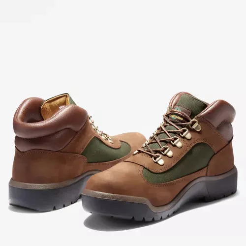 Mens Timberland Beef/Broccoli Waterproof Field Boots