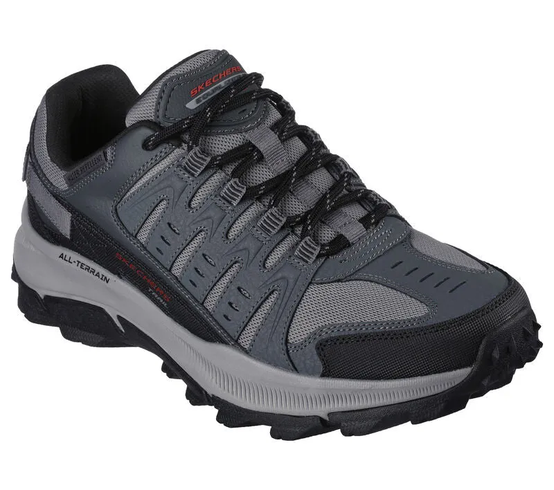 Men's Wide Fit Skechers 237501 Equalizer 5.0 Trail-Solix Walking Sneakers - Charcoal/Black