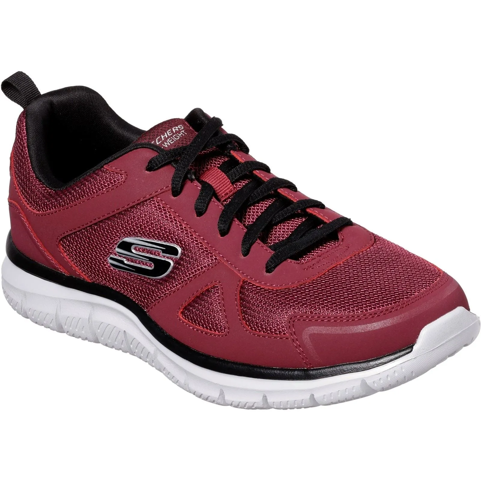 Mens Wide Fit Skechers Track Scloric 52631 Sports Sneakers - Comfortable Athletic Shoes