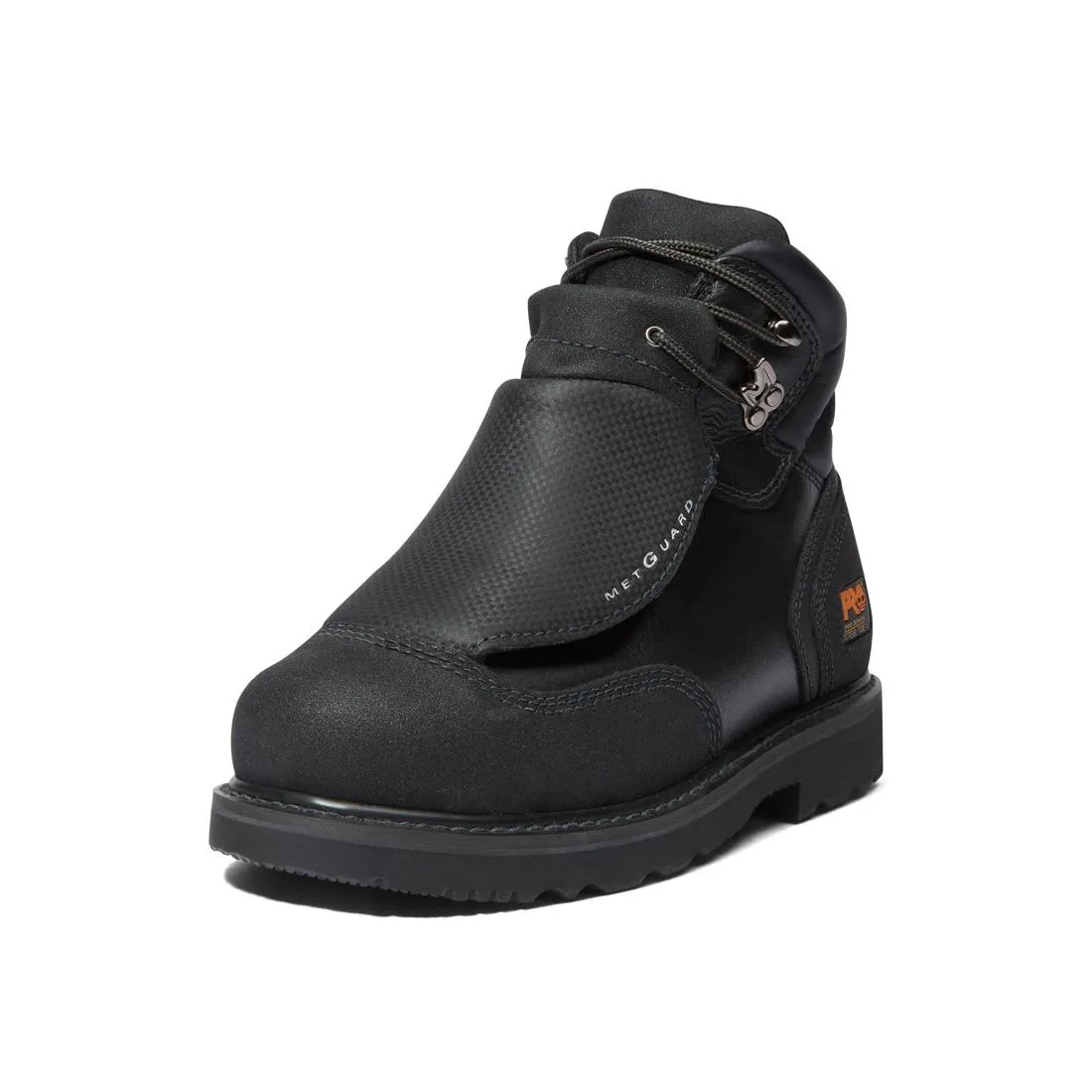 Met Guard 6 Inch Steel-Toe Work Boot Black