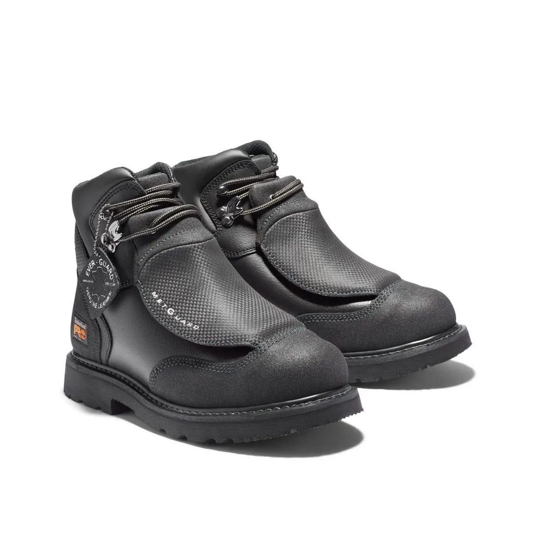 Met Guard 6 Inch Steel-Toe Work Boot Black