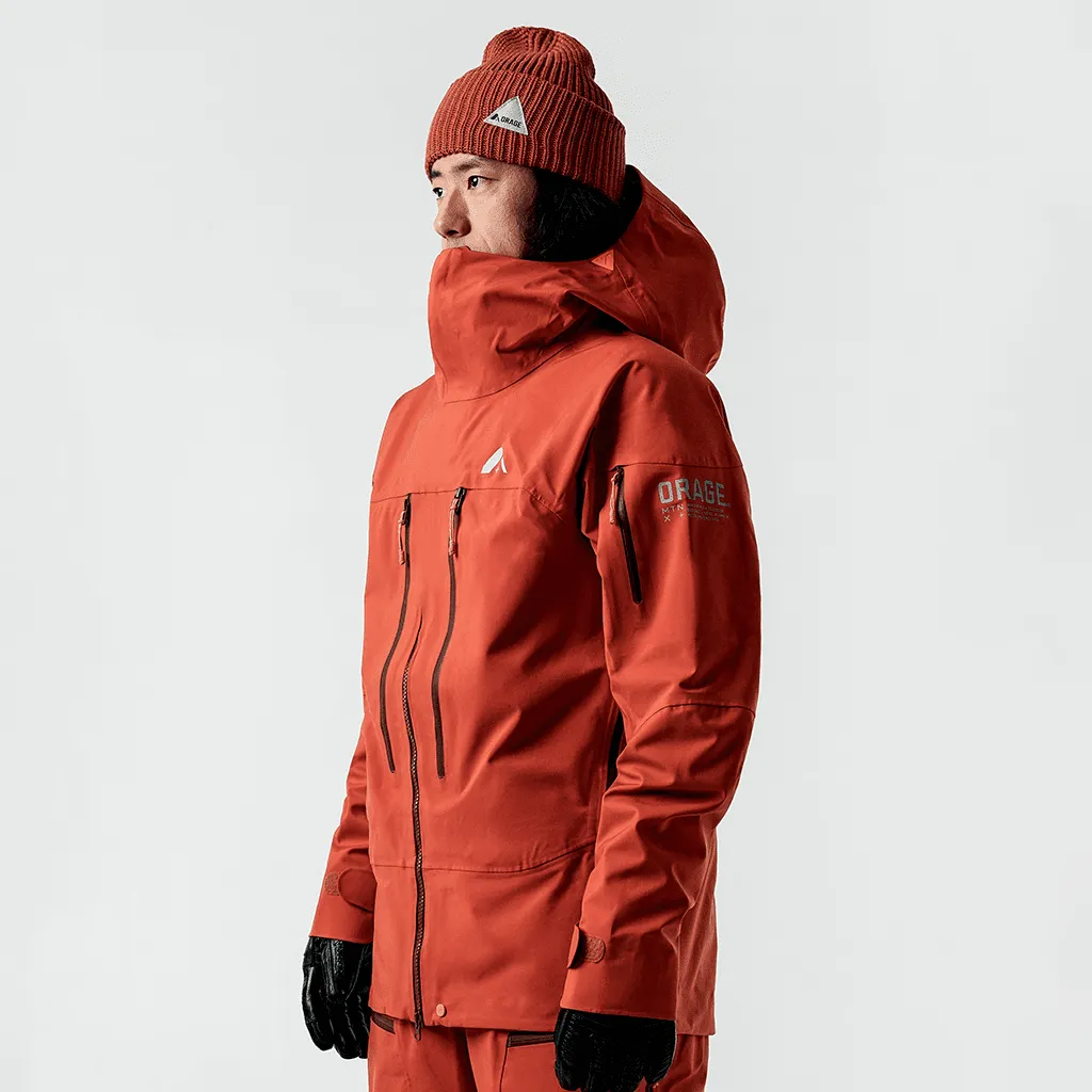 MTN-X Spurr 3L jacket - Terracotta