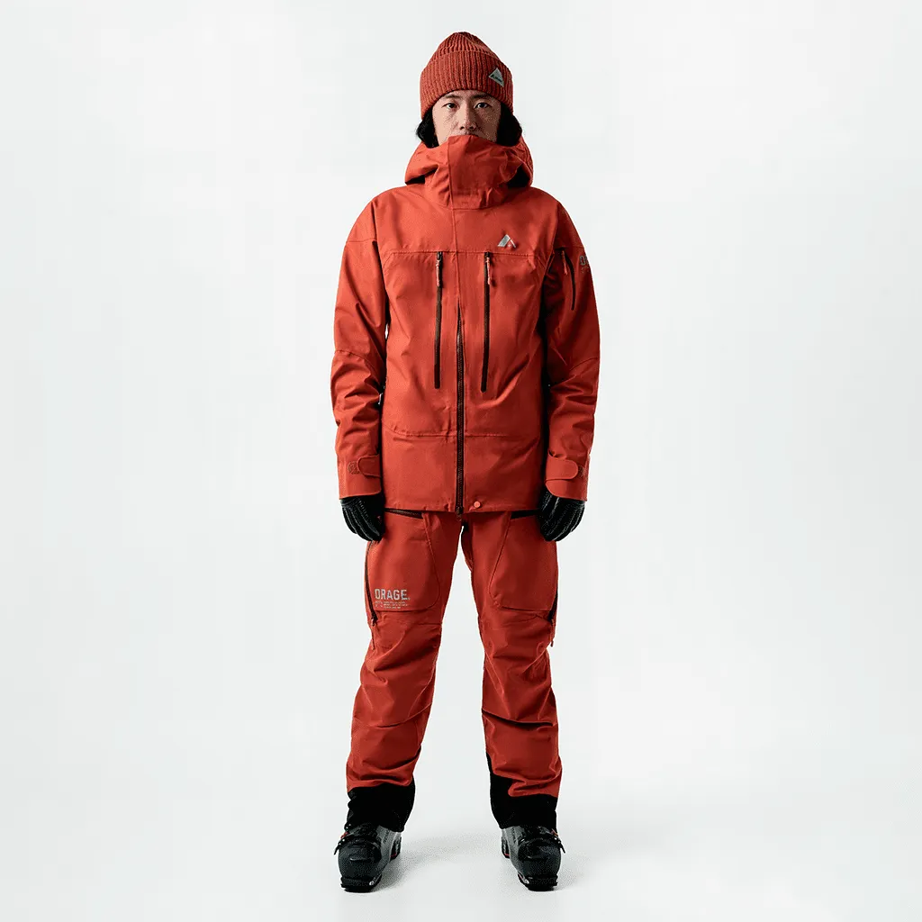 MTN-X Spurr 3L jacket - Terracotta