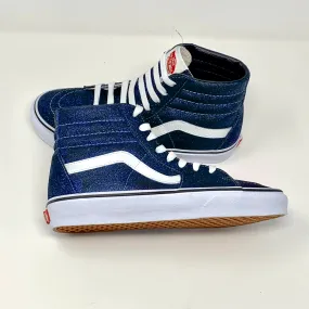 Navy Glitter SK8-Hi Vans