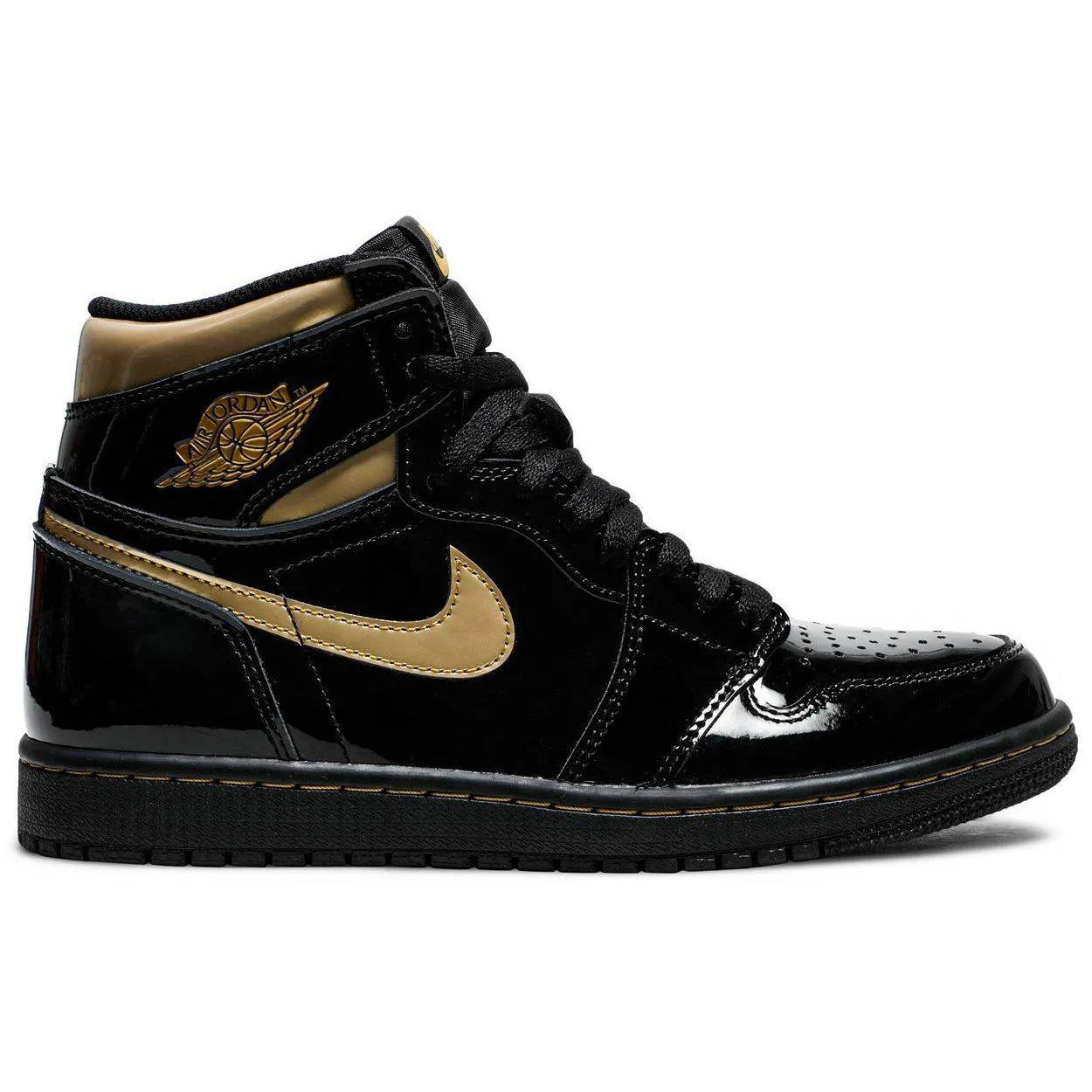 Nike Air Jordan 1 Retro High OG 'Black Metallic Gold'