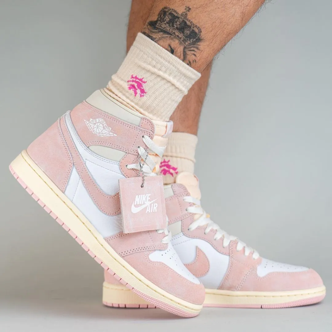 Nike Air Jordan 1 Retro High OG Washed Pink Women's