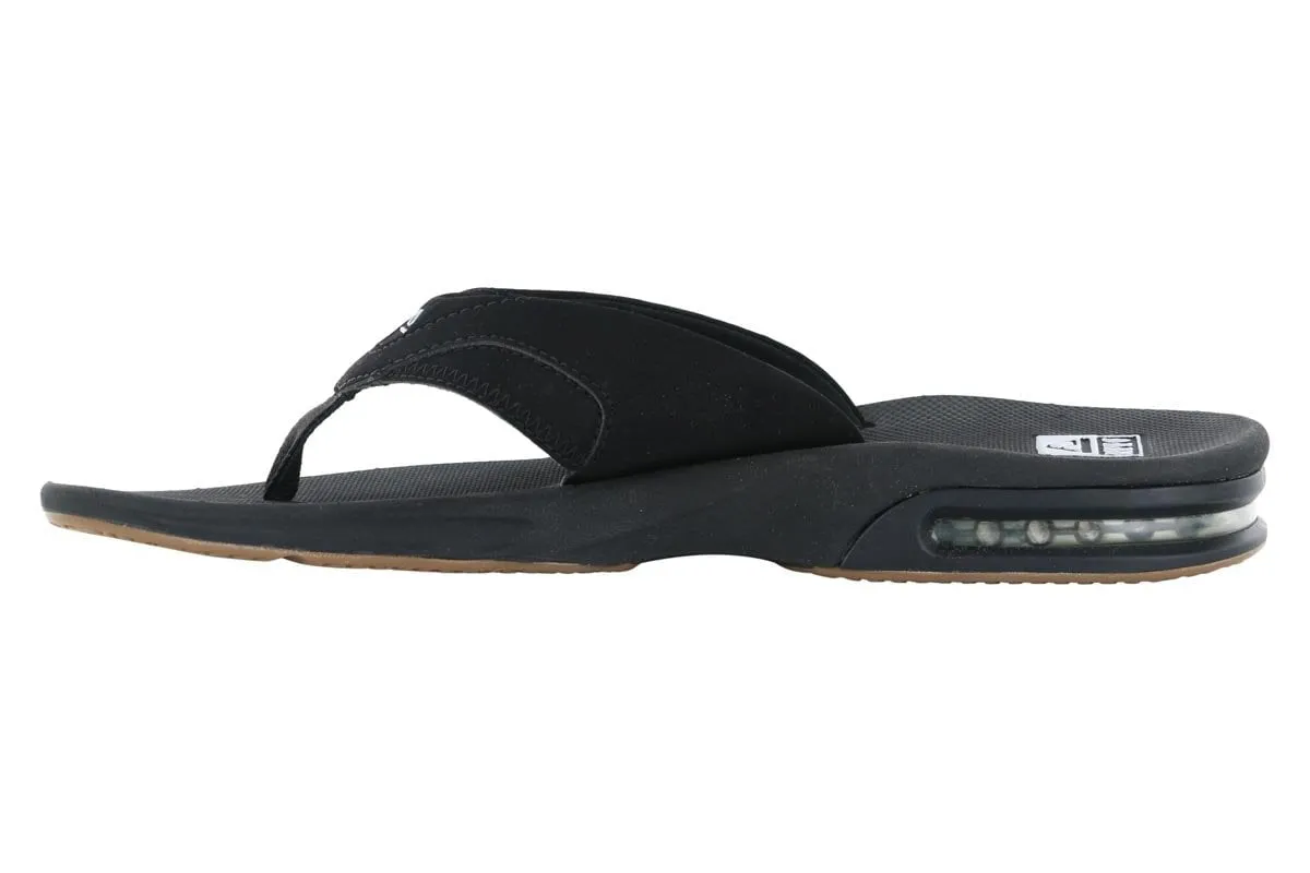 Reef Fanning Bottle Opener Flip Flop Black