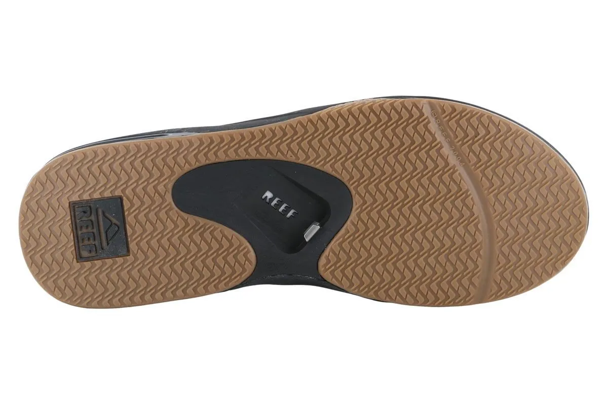 Reef Fanning Bottle Opener Flip Flop Black