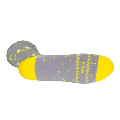 SockGuy Bananas 6" Crew Bike Sock