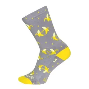 SockGuy Bananas 6" Crew Bike Sock