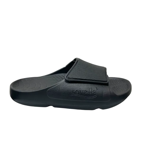 Sovella Men's PF Velcro Slide Black