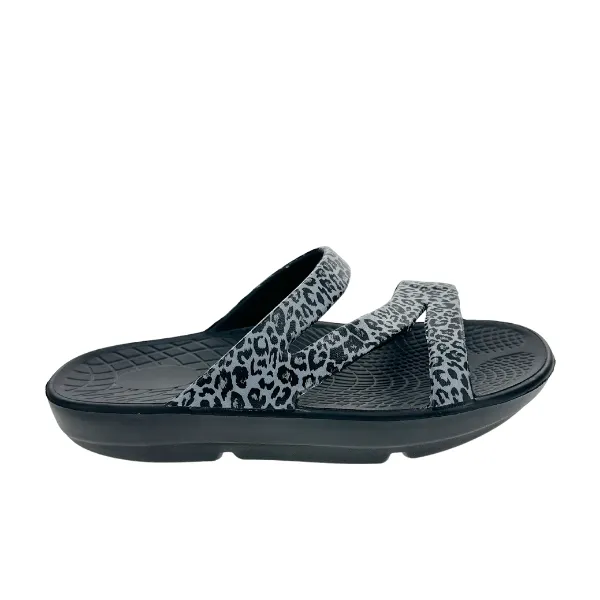 Sovella Women's PF Slide Black/Leopard