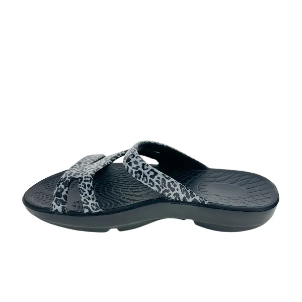 Sovella Women's PF Slide Black/Leopard