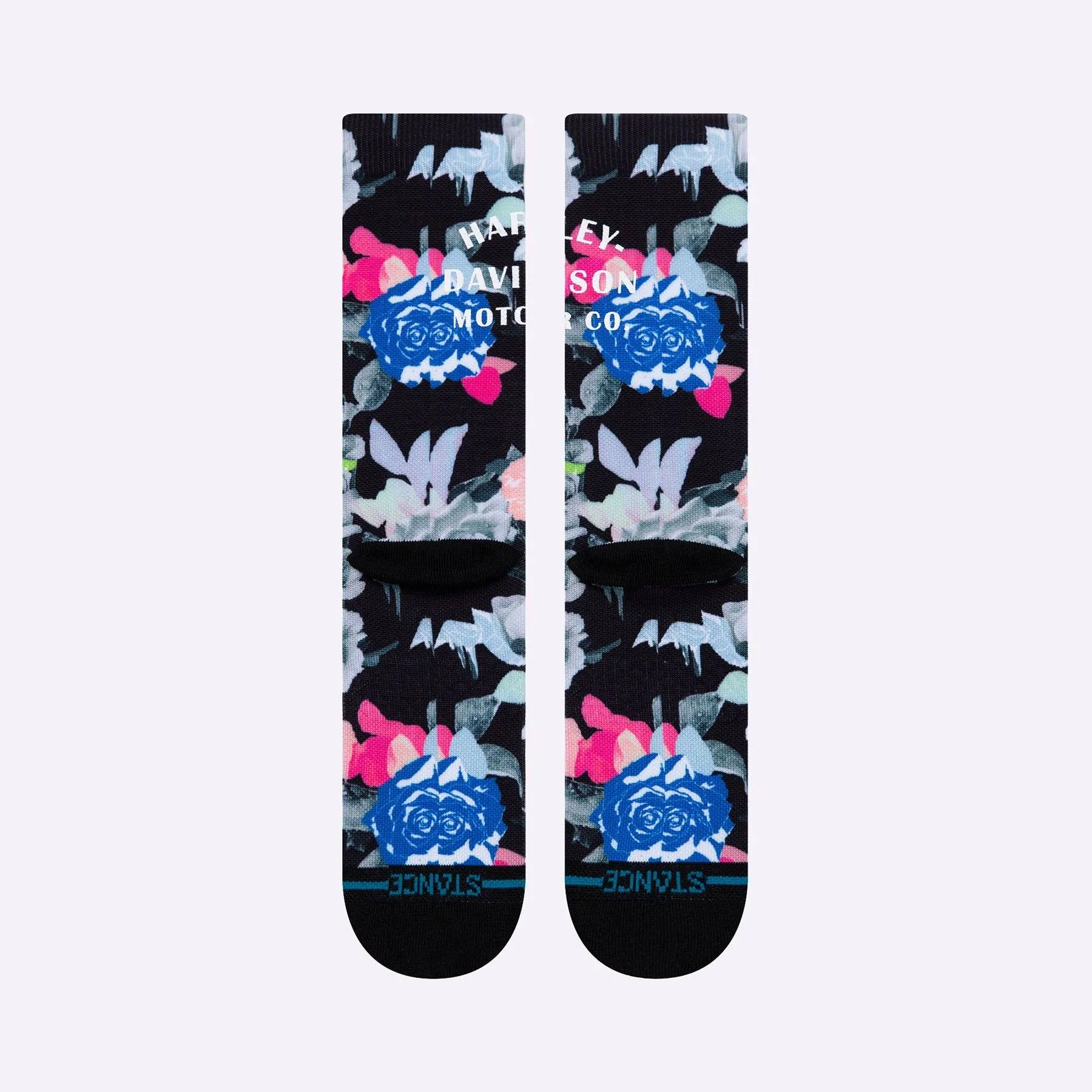 Stance Socks - Harley Flower Power - Black