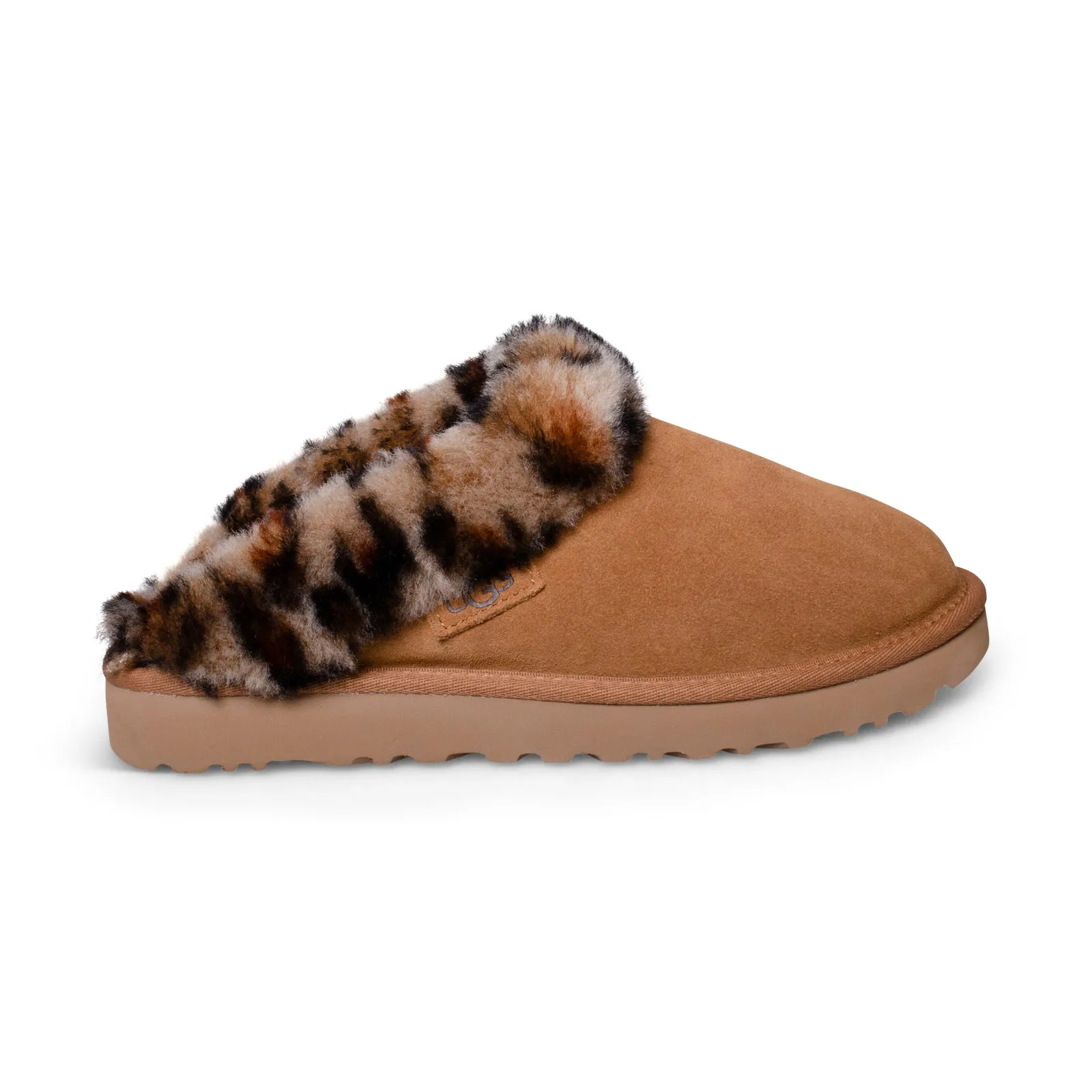 UGG Cluggette Leopard Slippers - Women's