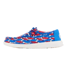 Wally H2O Fish Camo - White/Blue/Red